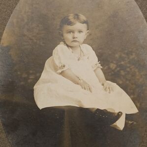 2 Vintage Child Portrait Photographs